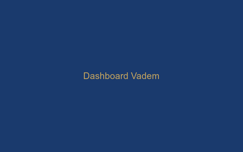 Dashboard Vadem